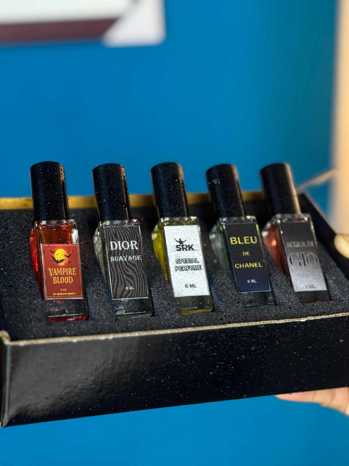 Premium Men's Perfume Combo Pack (5 x 6ml) – Ultimate Fragrance Set for Men